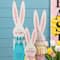 Glitzhome&#xAE; 30&#x22; Easter Wooden Bunny Family Standing D&#xE9;cor